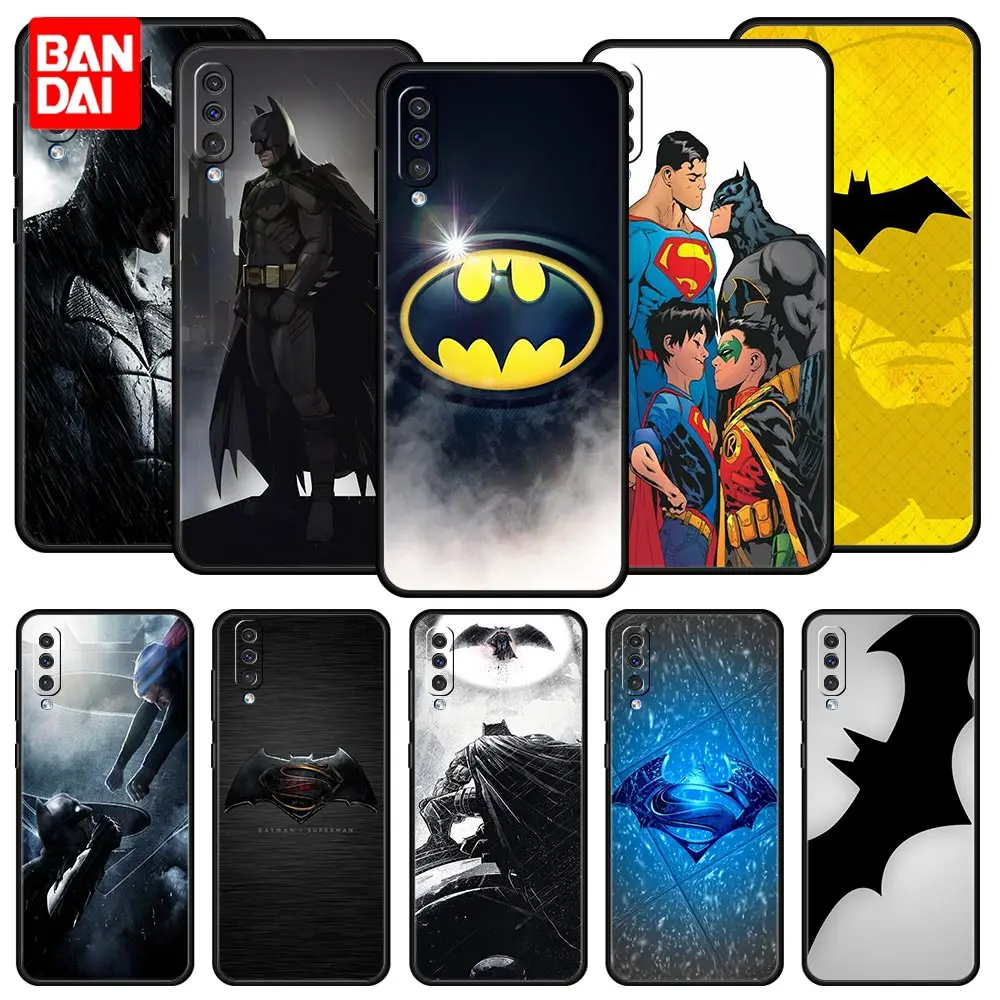 

Dc Superhero Marvel Batman Case for Samsung Galaxy A03 A13 A31 A50 A51 A52 A30 A70 A71 A32 Note 20 Ultra 5G Black Cover Silicone