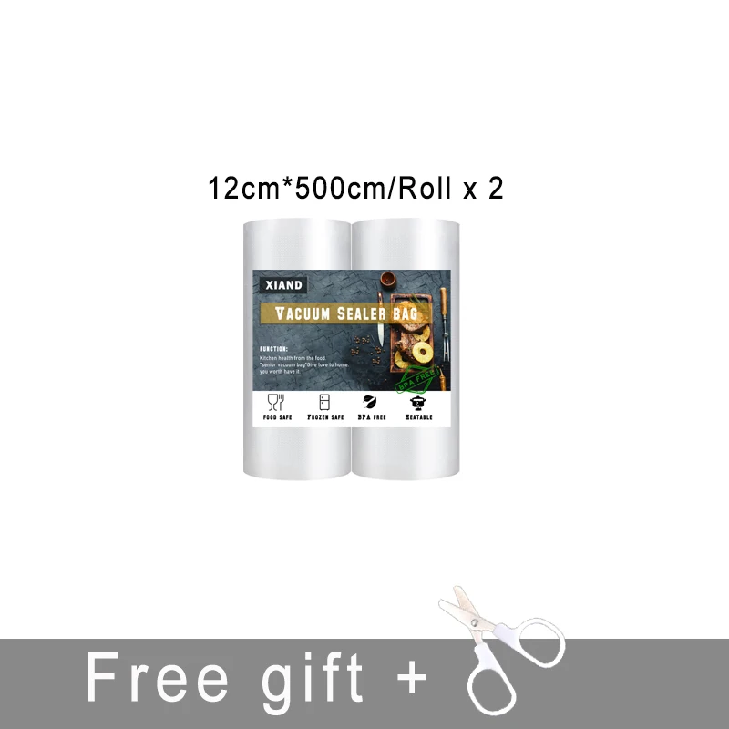 

Вакуумные пакеты для хранения пищи XIAND 12/15/17/20/22/25/28/30 см * 500 см