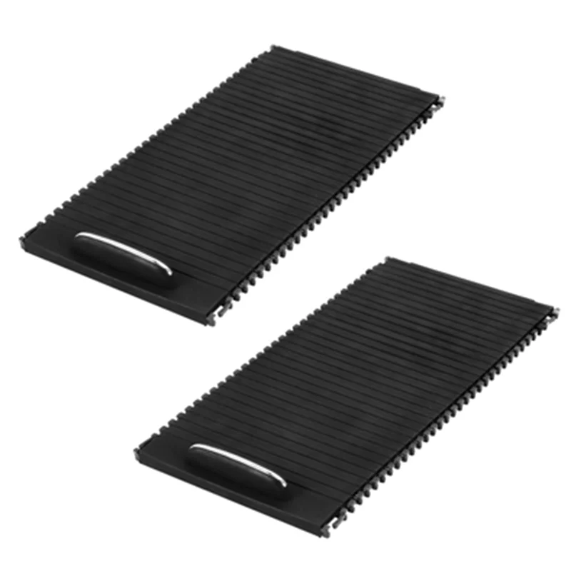 2 шт. внутренняя центральная консоль автомобиля крышка для роликовой шторы Mercedes