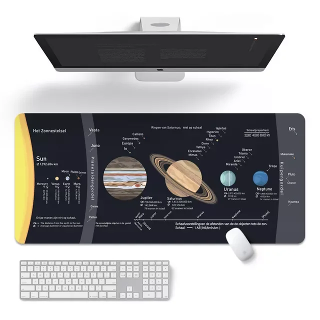 Large Mouse Keyboard Pads Universe Starry Sky Family Laptop Gamer Rubber Mouse Mat Mouse Pad Desk Gaming Mouse Pads Cup Mat