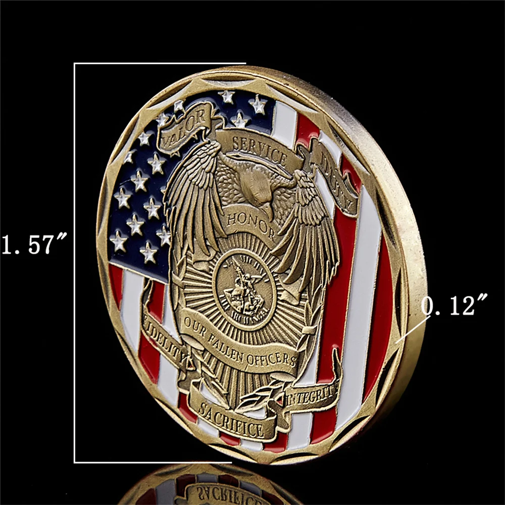 St Michael Archangel наш опавший покровитель чистый вызов коллекционные монеты