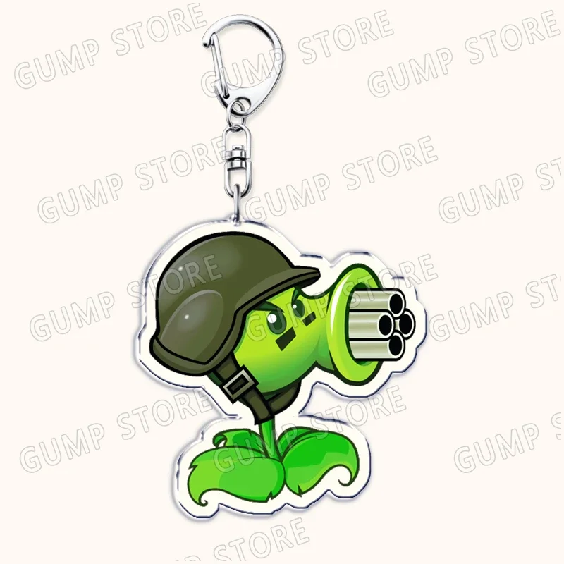Фото Брелки для видеоигр Plant Vs Zombies, аксессуары, сумка, подсолнух, Peashooter, брелоки Garden Warfare, ювелирные изделия, подарки для фанатов геймеров №4