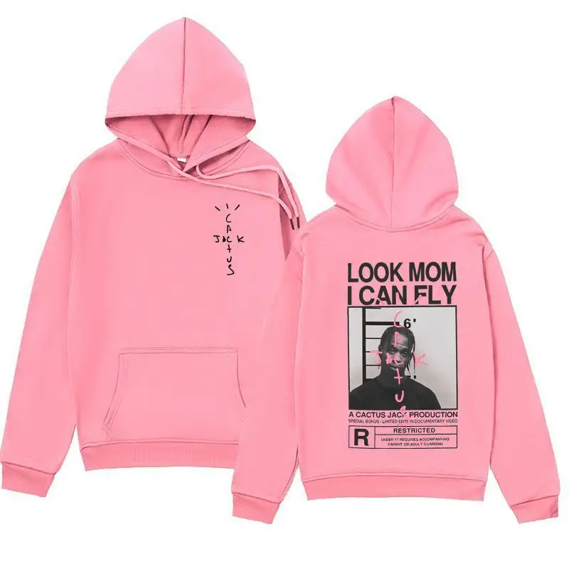 Свитшот с капюшоном для мужчин и женщин толстовка в стиле хип-хоп принтом кактуса