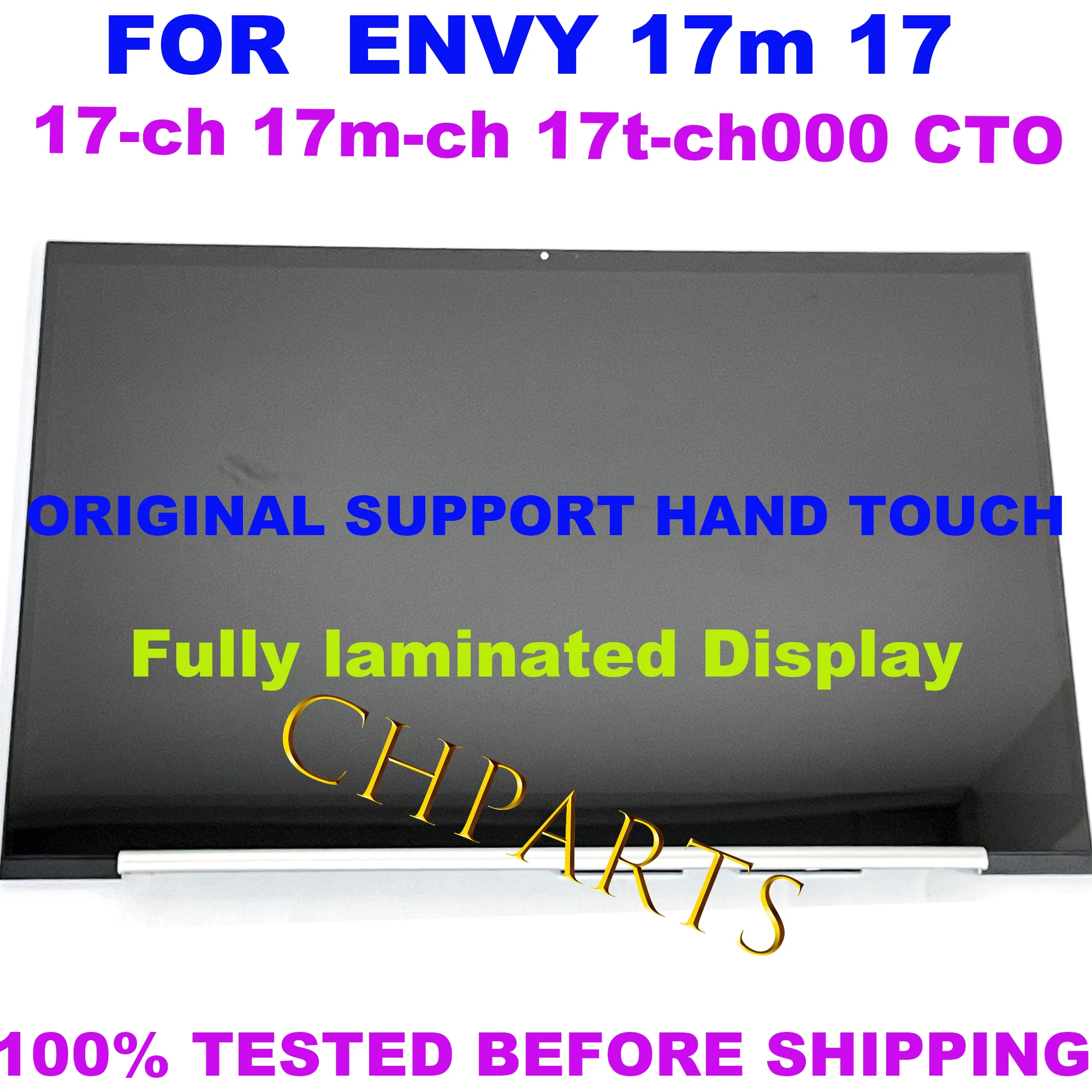 17 3 &quotдля HP Envy 17m 17-ch 17m-ch 17t-ch ЖК-дисплей замена экрана в сборе сенсорная панель для