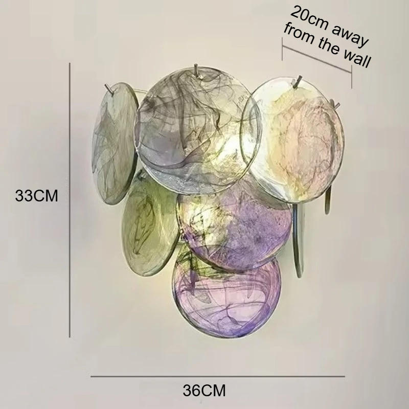 

Настенный светильник Artpad из муранского стекла