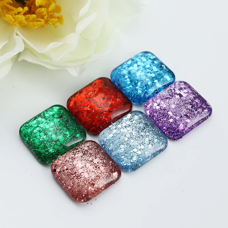 50G Christmas Resin Filler Holographic Chunky Glitter For Epoxy Resin Fillings Mixed Hexagons Sequins DIY Pendant Craft Supplies