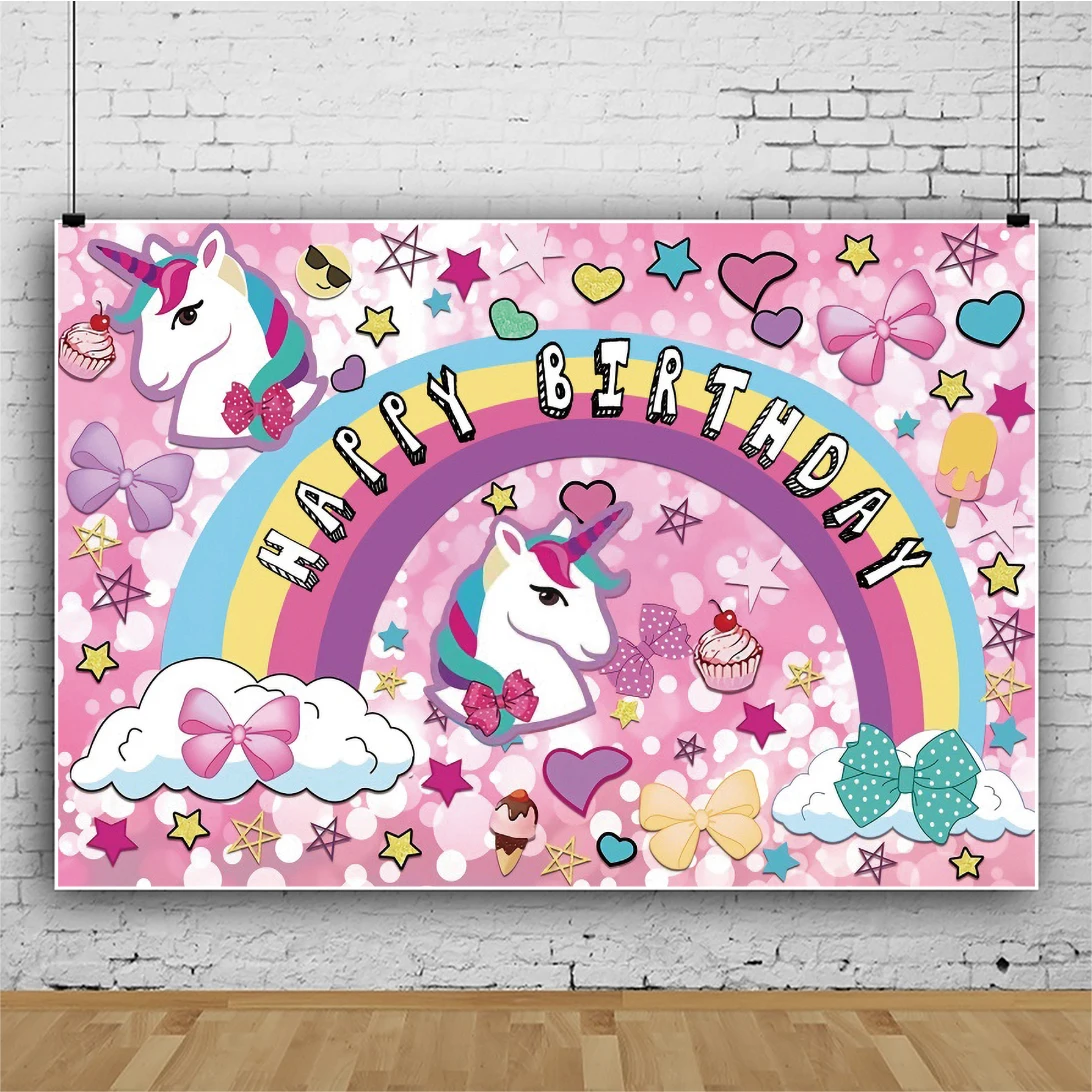 

Виниловый декоративный фон SHENGYONGBAO для детской фотосъемки на день рождения