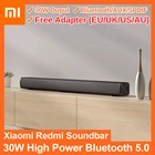 Xiaomi Redmi TV Саундбар 30 Вт Bluetooth-совместимый 5,0 динамик настенное крепление Система домашнего кинотеатра Поддержка BT 5,0 SPDIF AUX Xiaomi