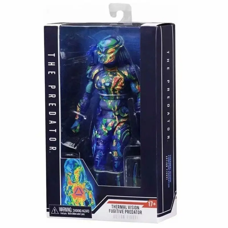 

NECA the Predators Thermal Vision Fugitive Predator Action Figure PVC Model Collectible Toy Alien Figures Birthday Gift