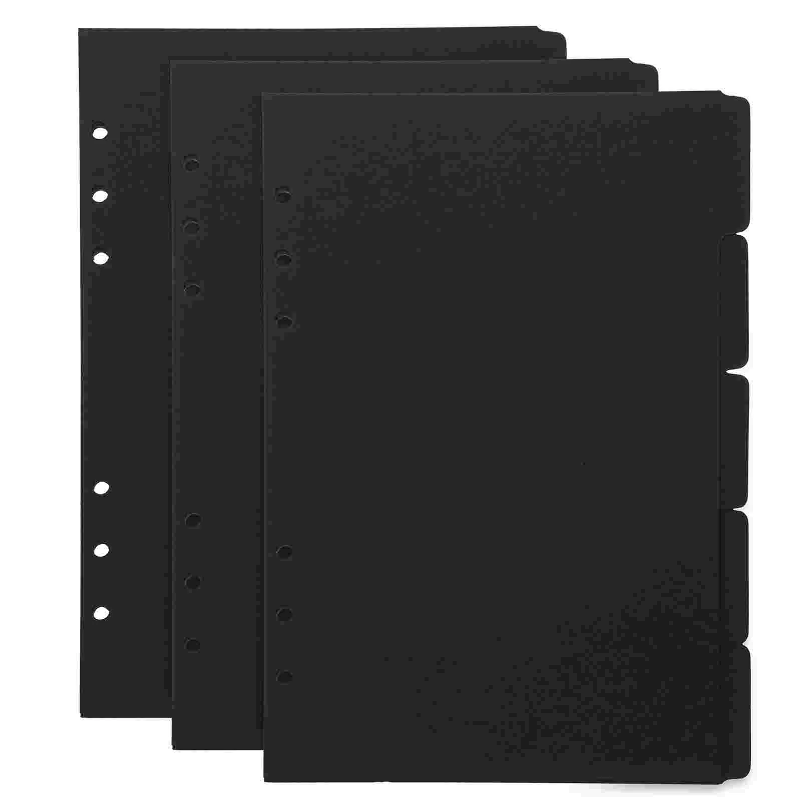 

15 Pcs Index Separator Page Decorative Binder Dividers Paper Folder Office Tab Stuff Supplies Replaceable