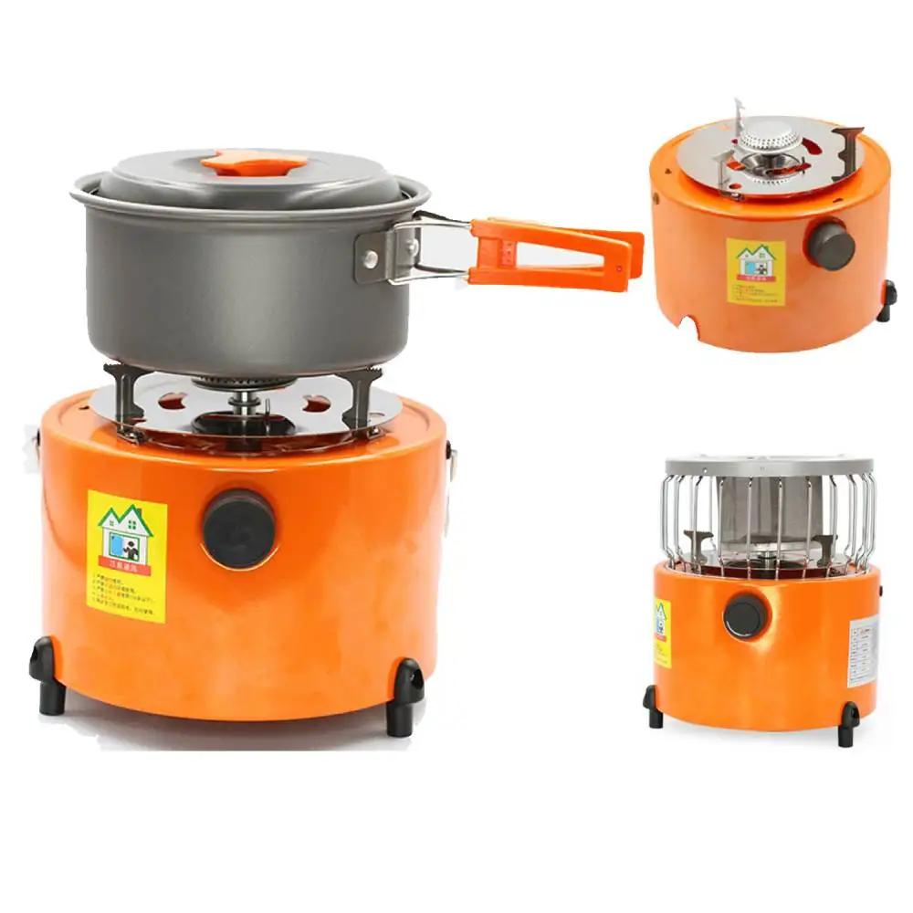 

Camping Stove Gas Heater APG Portable 2 in 1 Outdoor Heater Propane Butane Tent Heater Cooking System Camping Accessories