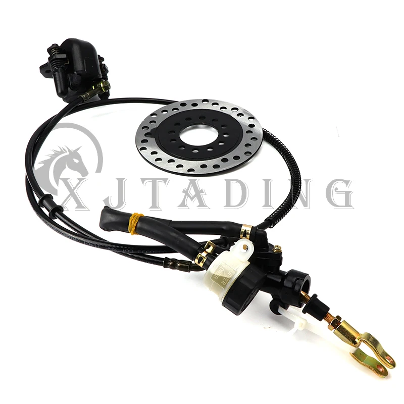 

Karting Hydraulic Rear Disc Brake Caliper System Pads For 150cc 200cc 250cc ATV Go kart Dune Buggy Quad Dirt Bike parts