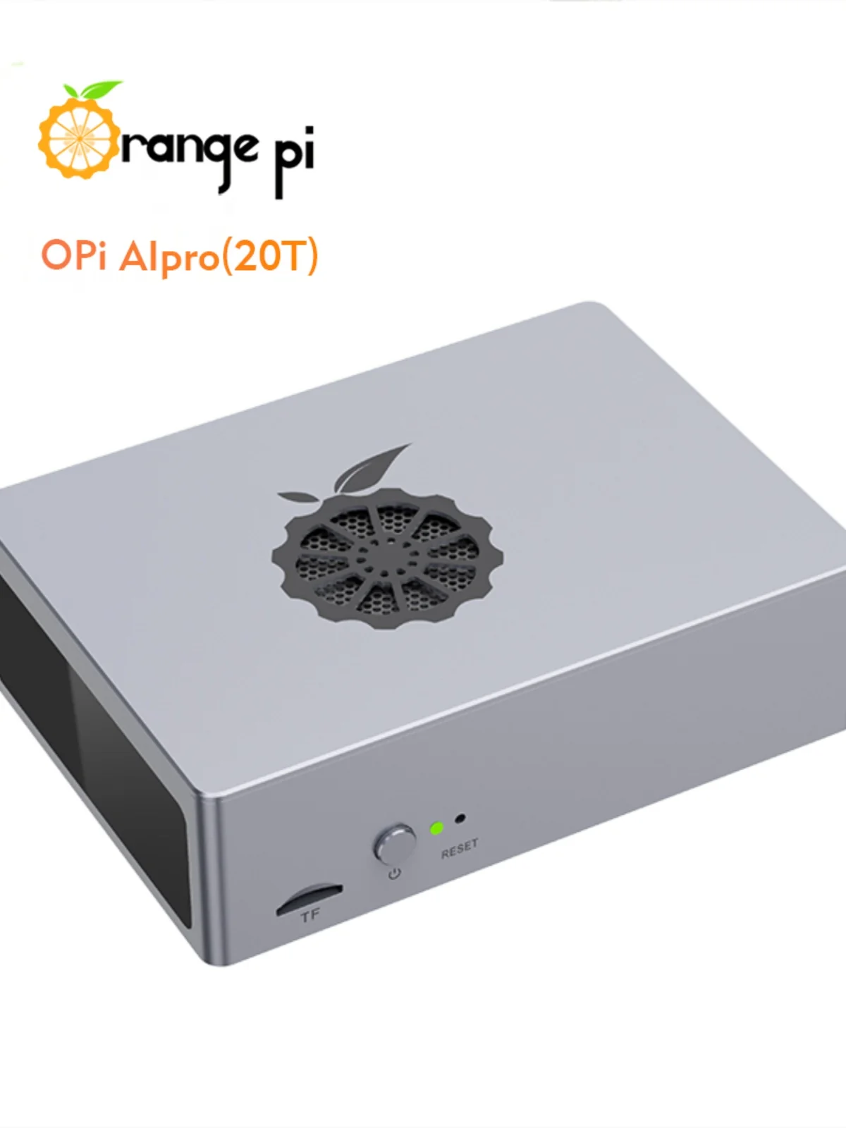 Макетная плата OrangePi AIPro 20T с металлическим корпусом (может использоваться только