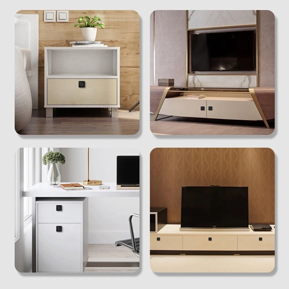 

Smart Fingerprint Lock Anti-theft File Storage Furniture Cabinet Keyless Locks