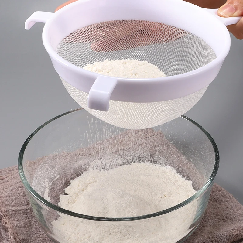 

Plastic Strainer Soy Milk Juice Noodle Sieve Flour Strainer Sieve Rinse Vegetables 9 Cm 15 Cm Kitchen Strainer