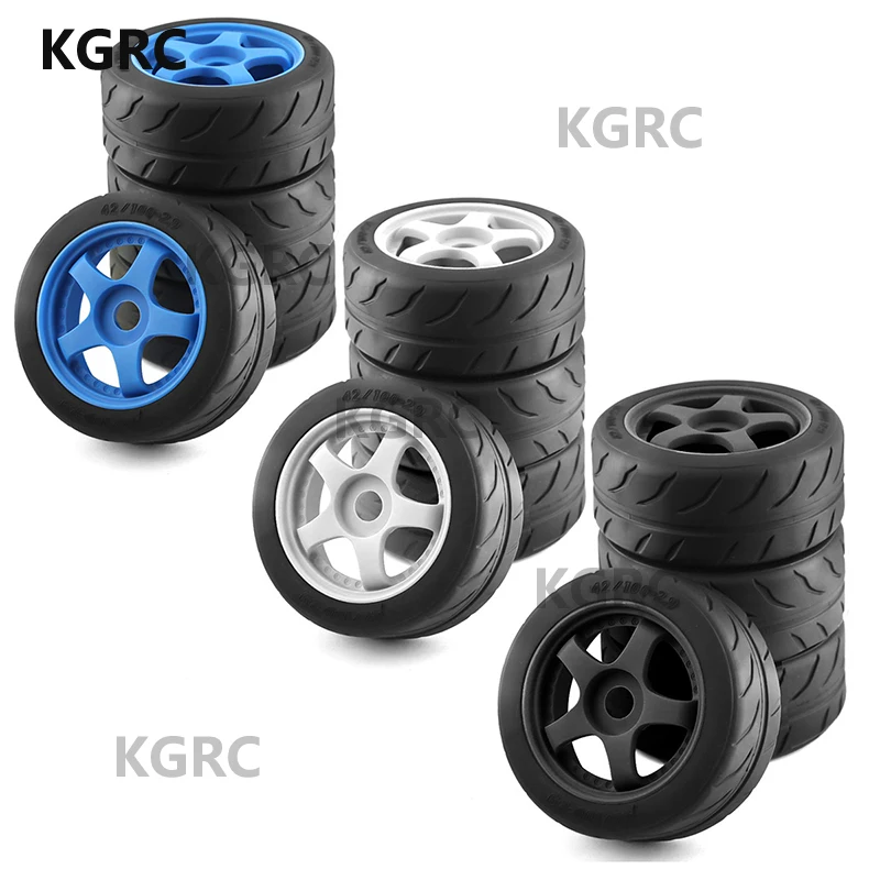 4 шт. 5-спицевая шина 100x42 мм 17 мм шестигранное колесо для Arrma 1/7 правостороннее неправомерное виновение Запчасти для радиоуправляемых автомобилей