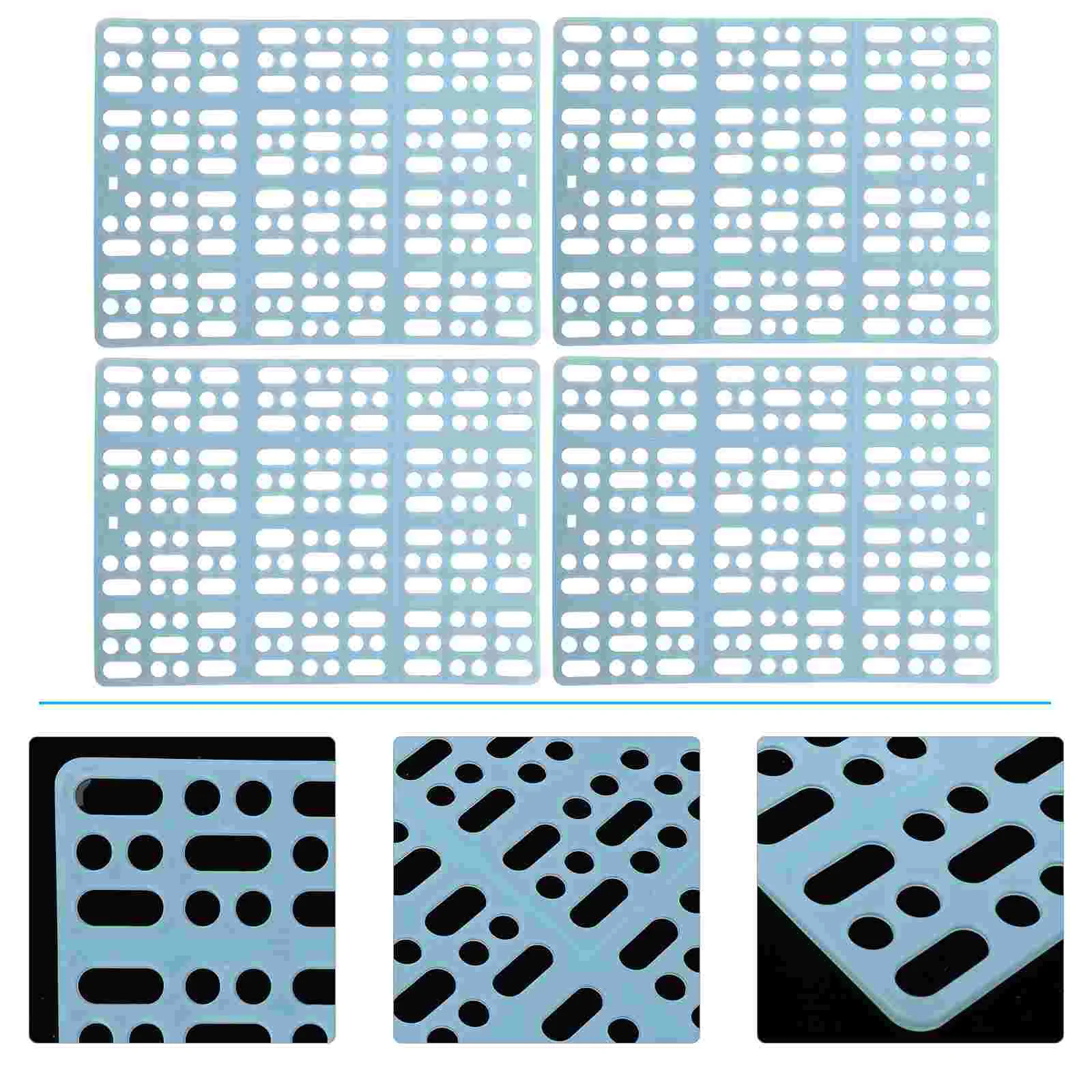 

Mat Cage Rabbit Mats Bunny Pads Foot Hamster Resting Feet Floor Animal Small Pet Holefor Playpen Rabbits Chinchilla Padfeets