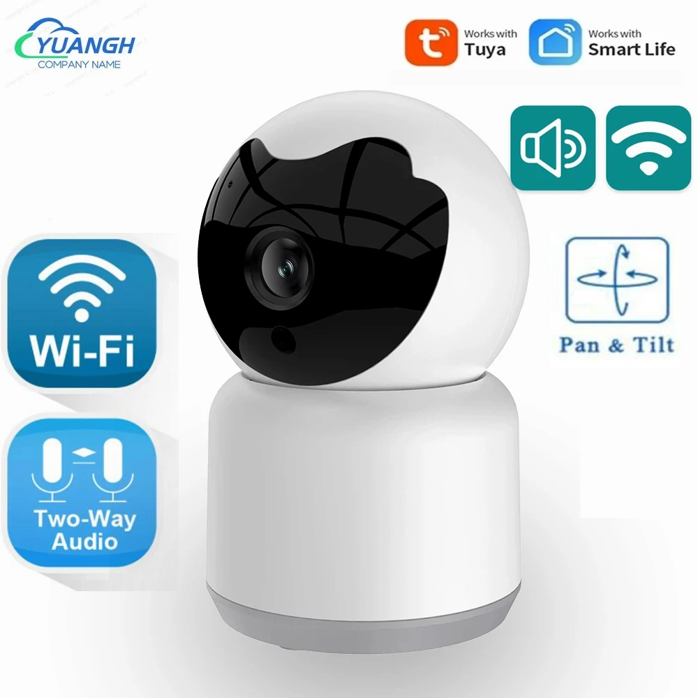 

1080P Security Smart Home WIFI Camera Tuya APP Two Ways Audio Indoor MINI Wireless Surveillance CCTV Camera