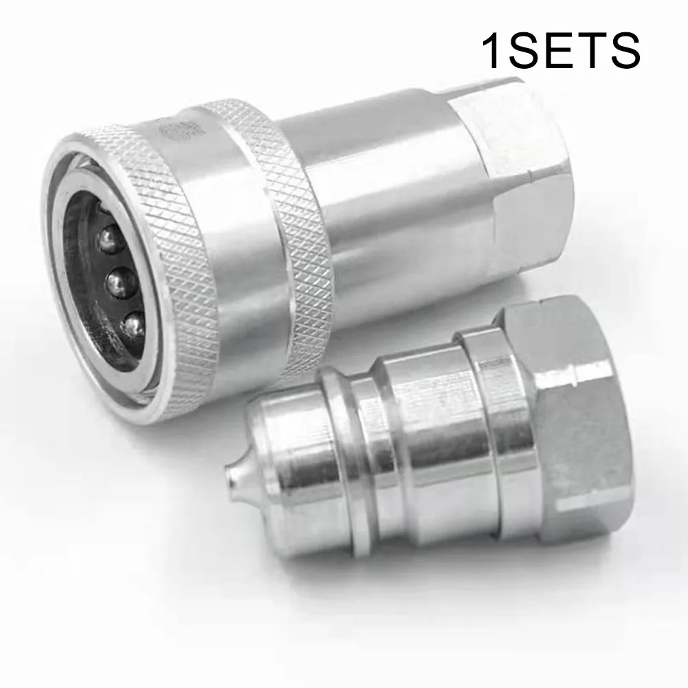 

Быстроразъемный фитинг ISO7241-A NPT ISO A, гидравлический Соединительный разъем 1/4 дюйма, 3/8 дюйма, 1/2 дюйма, 3/4 дюйма, интерфейс быстрой смены NPT1