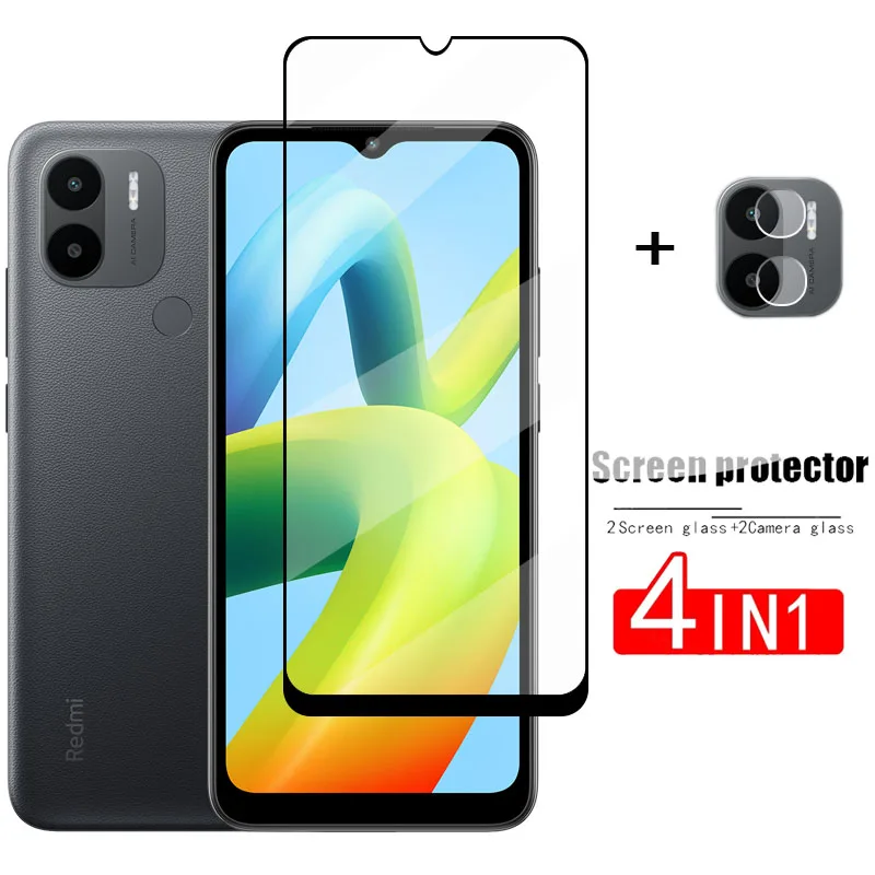 

Full Cover Glass For Redmi A1 Plus Tempered Glass For Xiaomi Redmi A1 Plus Screen Protector Protective Phone Film Redmi A1 Plus