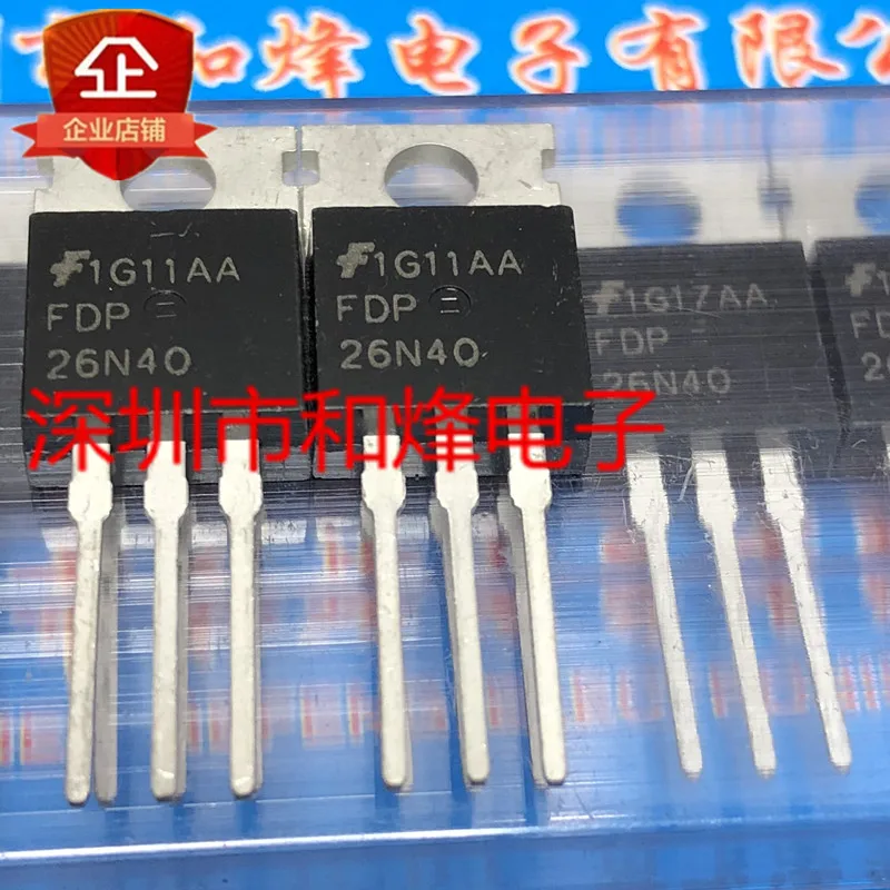 

Original 5pcs/ FDP26N40 TO-220 400V 26A