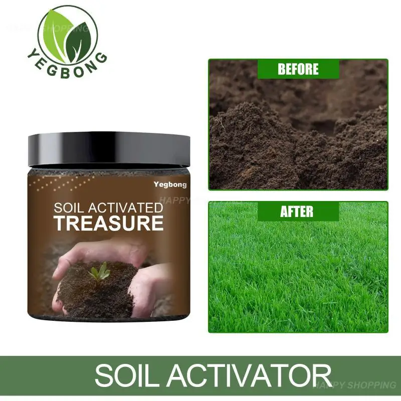 

100/200g Soil Activator Rooting Plant Flower Fertilizer Soil Activation Treasure Activator Mineral Source Promote Rooting Plant
