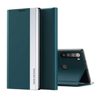 donmeioy magnetic leather case for xiaomi redmi note 8 pro 8t phone case cover