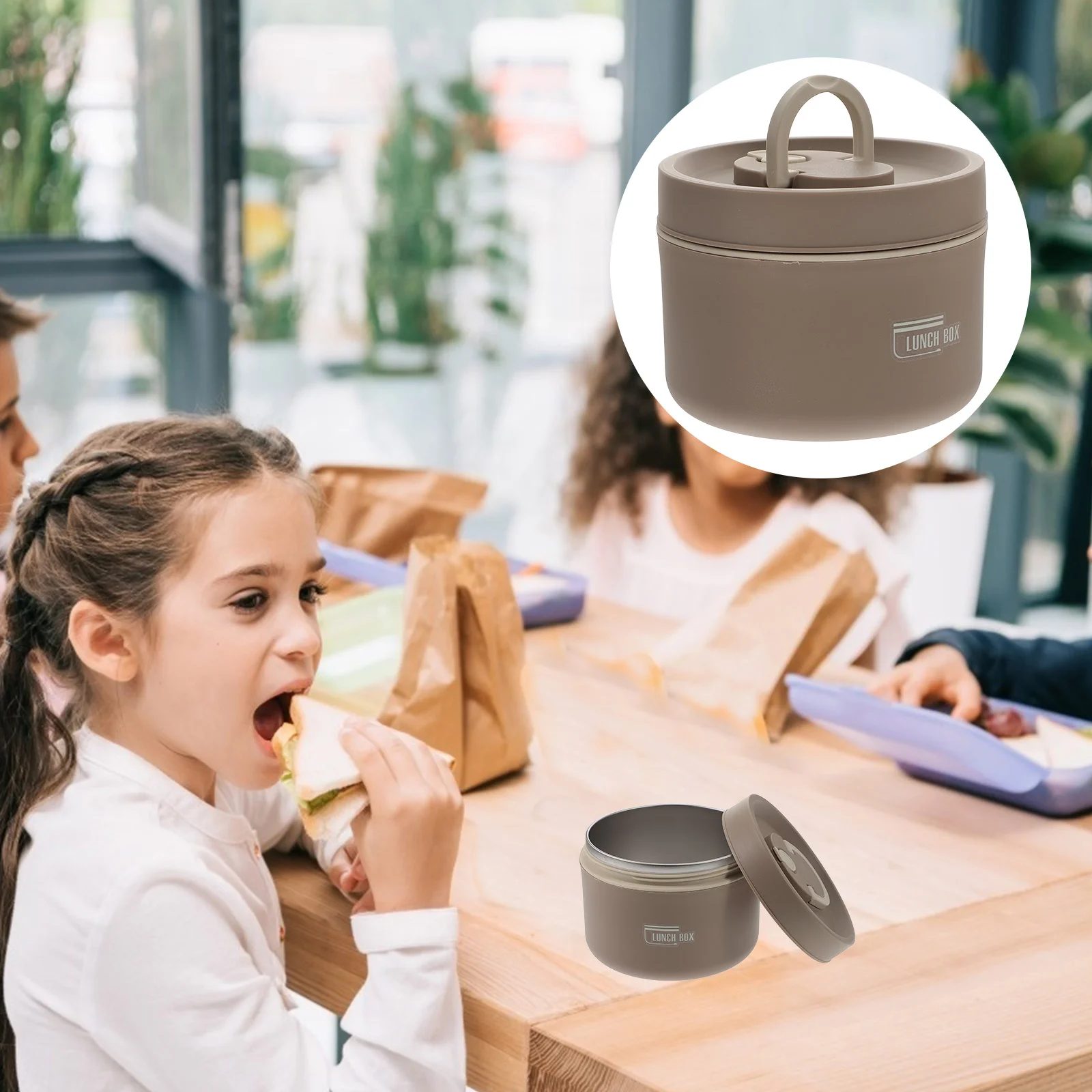 

Covered Soup Bowl Rice Bowls Portable Noddle Bowls Pp Noodle Bowl Pupils