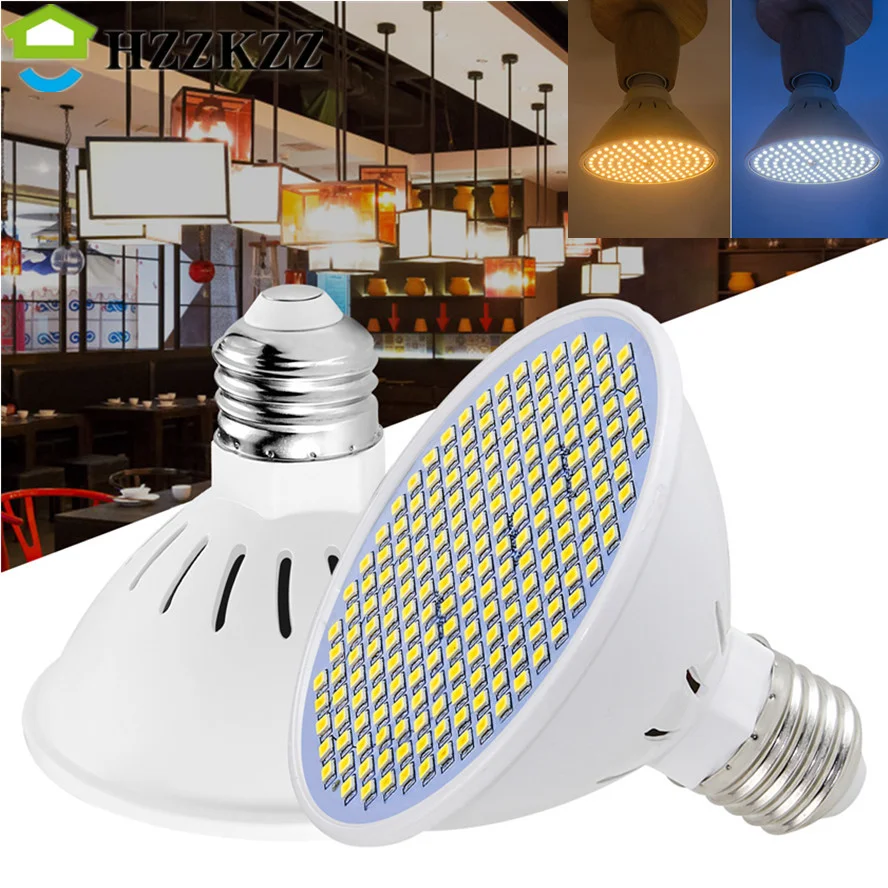 

220V E27 E14 GU10 Lamp LED Spotlight Bulb 48 60 80leds lampara GU 10 bombillas led MR16 gu5.3 Lampada Spot light B22 5W 7W 9W