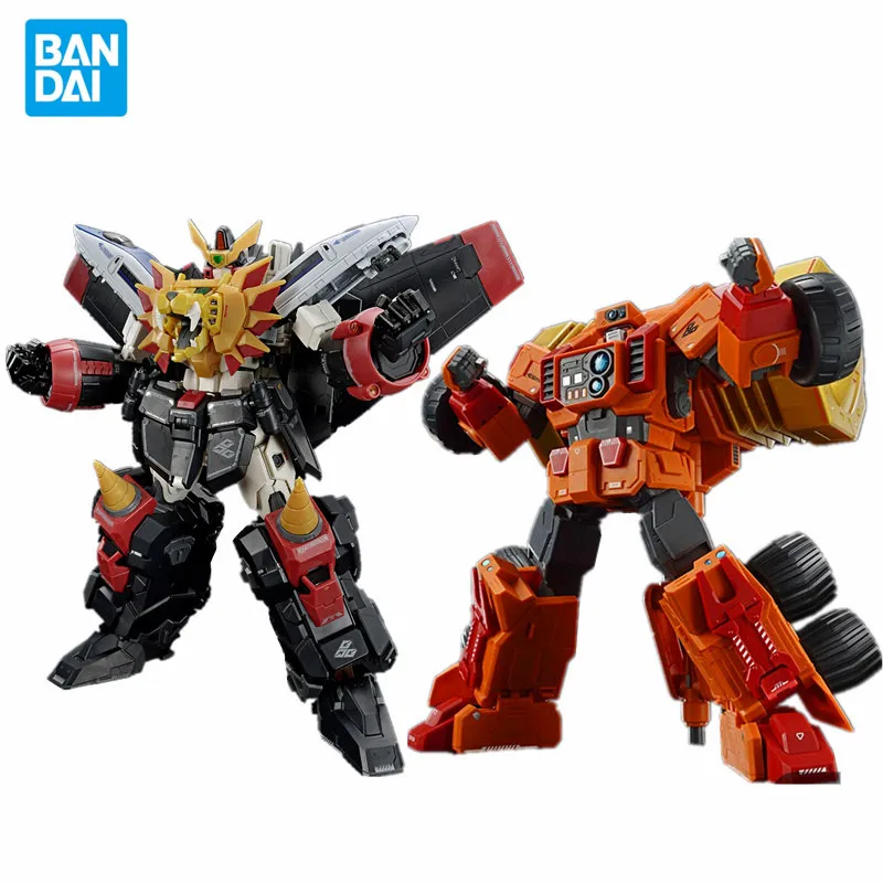 

Bandai Anime Figures King of The Braves Gaogaigar Goldymarg Change Merge Assembly RG 1/144 Action Figure Model Toy Juguetes Doll