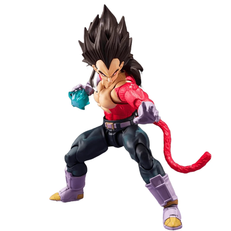 

Подвижная кукла Bandai Shf Super Four Vegeta Dragon Ball GT Super Saiyan ручная работа