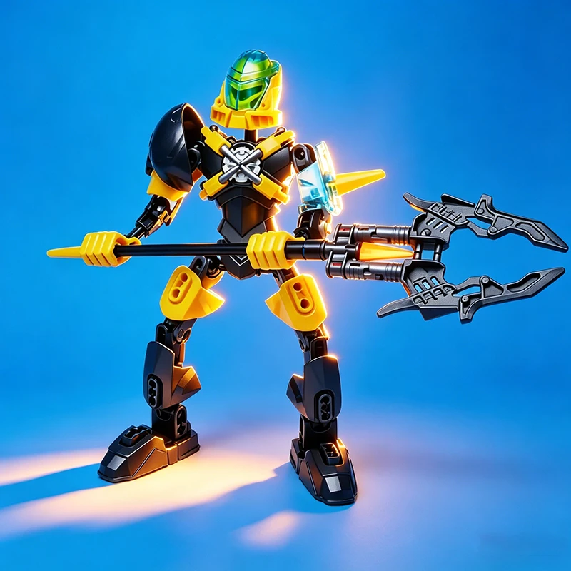 Фото НОВЫЙ Набор конструктора Hero Factory Star Bionicle Warrior: Робот-мех EVO, фигурки аниме-героев, игрушка для детей, подарок ﻿ №4