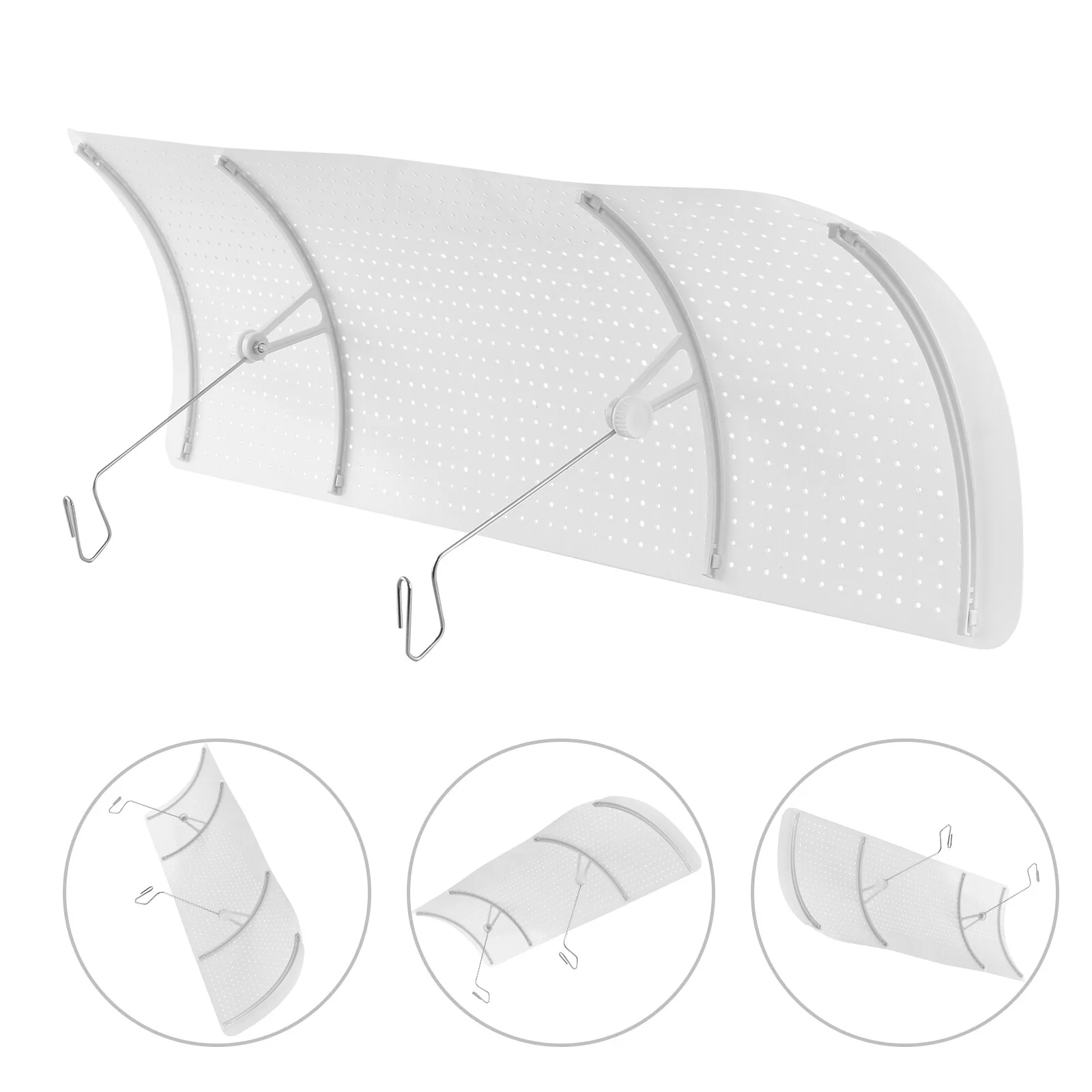

Air Conditioner Windshield Accessory Wing Anti Blast Baffle Cooled Blowing Indoor Deflector