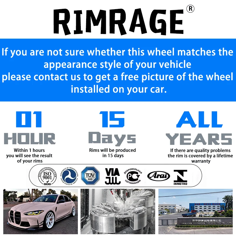 Кованые диски VS-5RS 17-24 дюйма 5x120 5x114,3 из сплава для BMW Mercedes-Benz Audi Tesla Porsche Ford Toyota Honda (art.: 3920d45dbcefe) - 3920d45dbcefe
