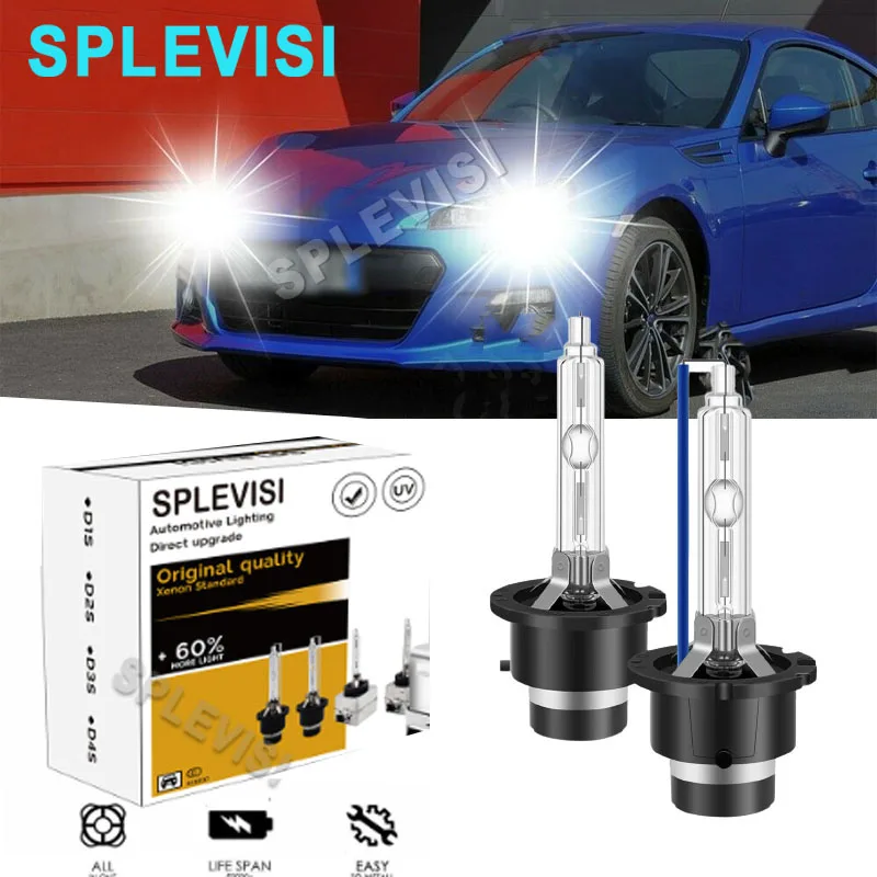 

2x HID White Low Bulbs For Subaru Forester 2008-2016 Impreza 2004-2014 BRZ 2012-2019 Mitsubishi Lancer 2003-2014