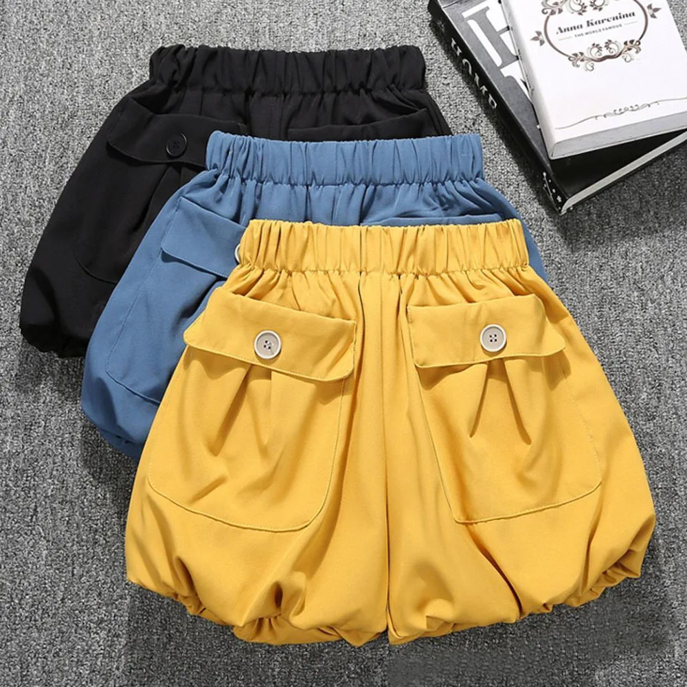 

Melario 4-13Years Summer Girls Thin Cotton Shorts Casual Girls Boys Bloomers Fashion Baby Kids Children Fashion Wear 4 Colors