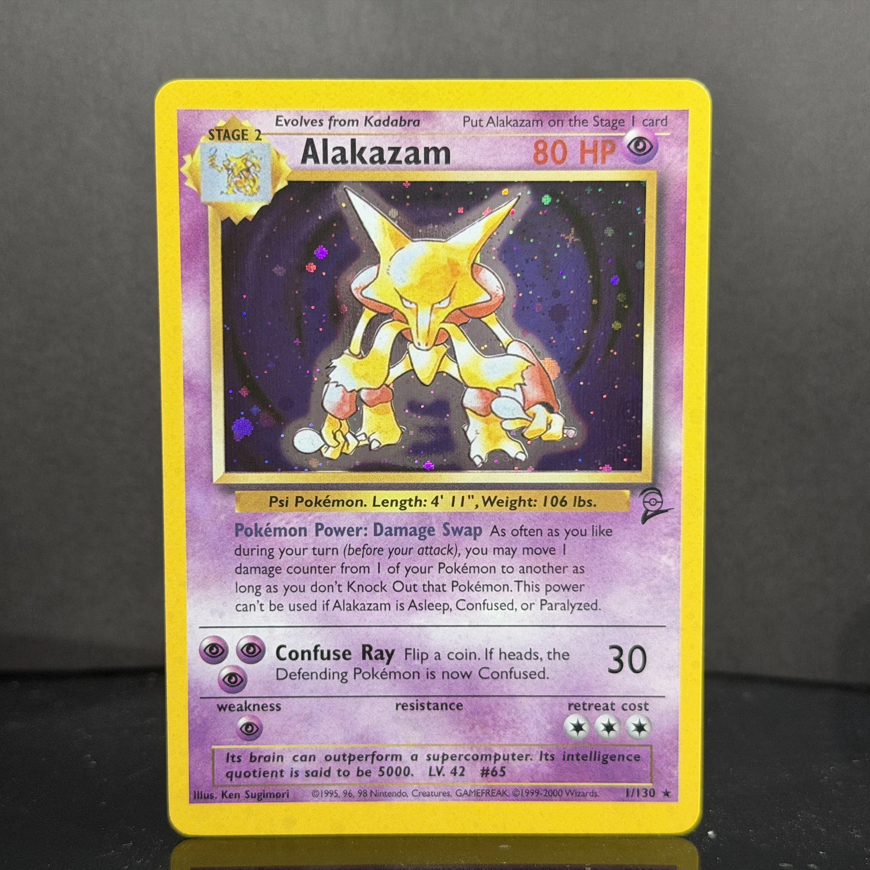 Фото Коллекционные карты PTCG Base Set 2 B2: Голографические, редкие, высшего класса, винтажные, серия Starry Holo Foil (реплика) №2