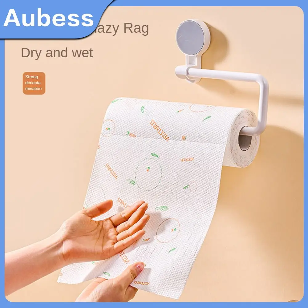 

50 Pieces Scouring Pad Repeated Washing Rag Easy To Tear Water Absorption Dishwashing Towel Household Cleaning Tools Dish Towels