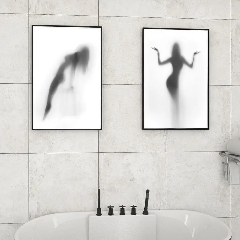 Украшение для туалета в отеле подвесная картина пикантная Настенная пары ванной