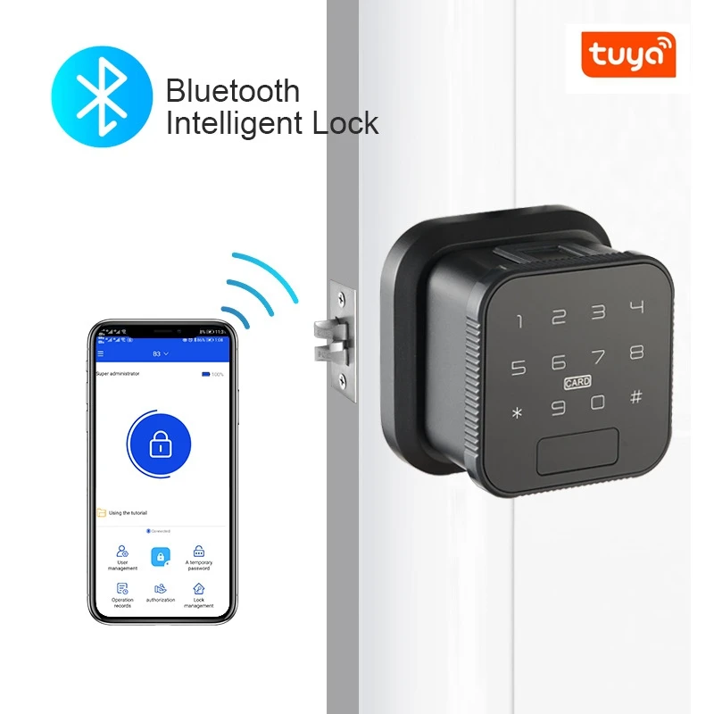 

Смарт-замок для дверей TurboLock со сканером отпечатков пальцев, паролем, IC-картой, электронное приложение, дистанционное управление, Интеллект...