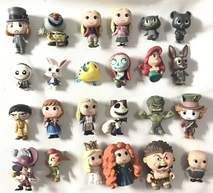 Оригинальный Funko Mystery Minis: Алиса страна чудес кот Питер Пэн Hatter пиратские
