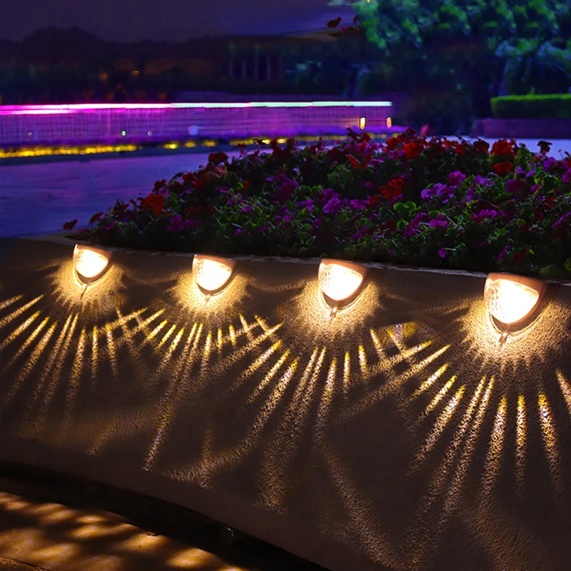 

Solar Light Outdoor Light Control Induction Courtyard Garden Decoration Waterproof Solar Fence Wall Light Street Light