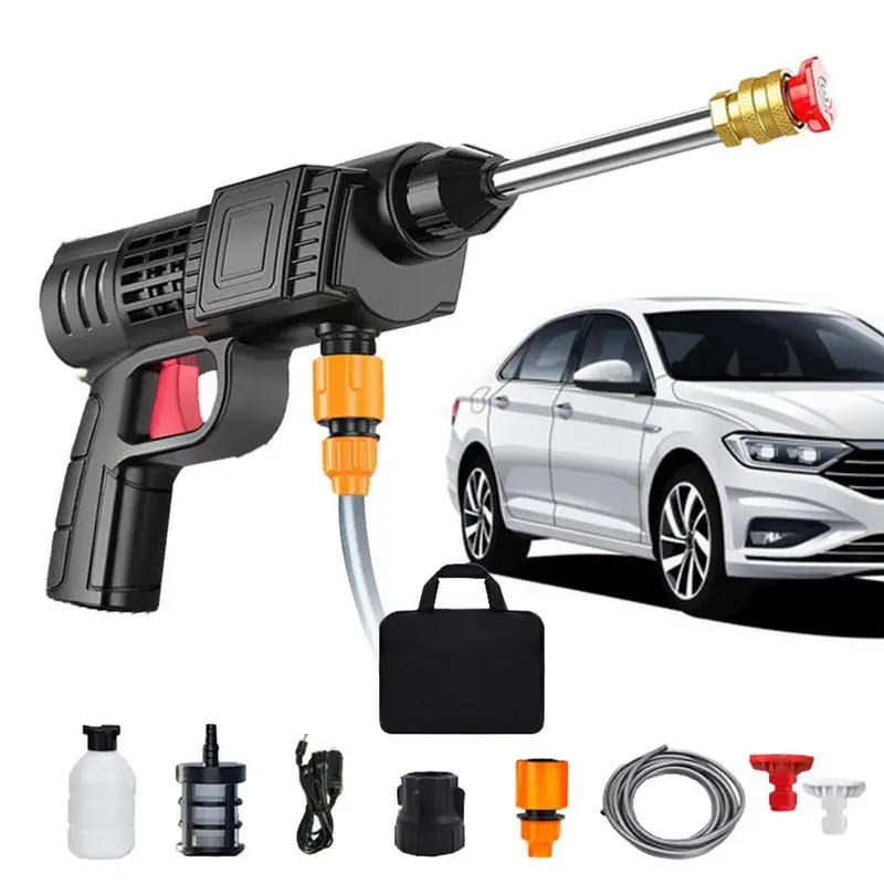 

Portable Pressure Washer For Car High Strength Water Sprayer Pressure Washer Powerful Motor Overheating Protection For Watering