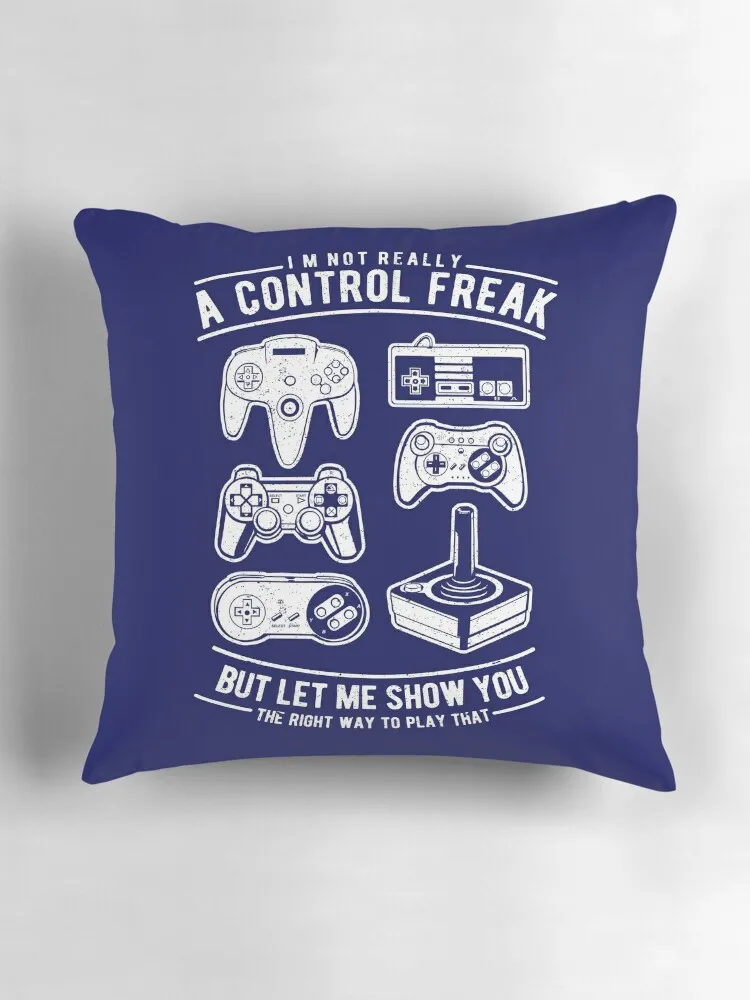 Декоративная подушка A Control Freak для дивана наволочки декоративная