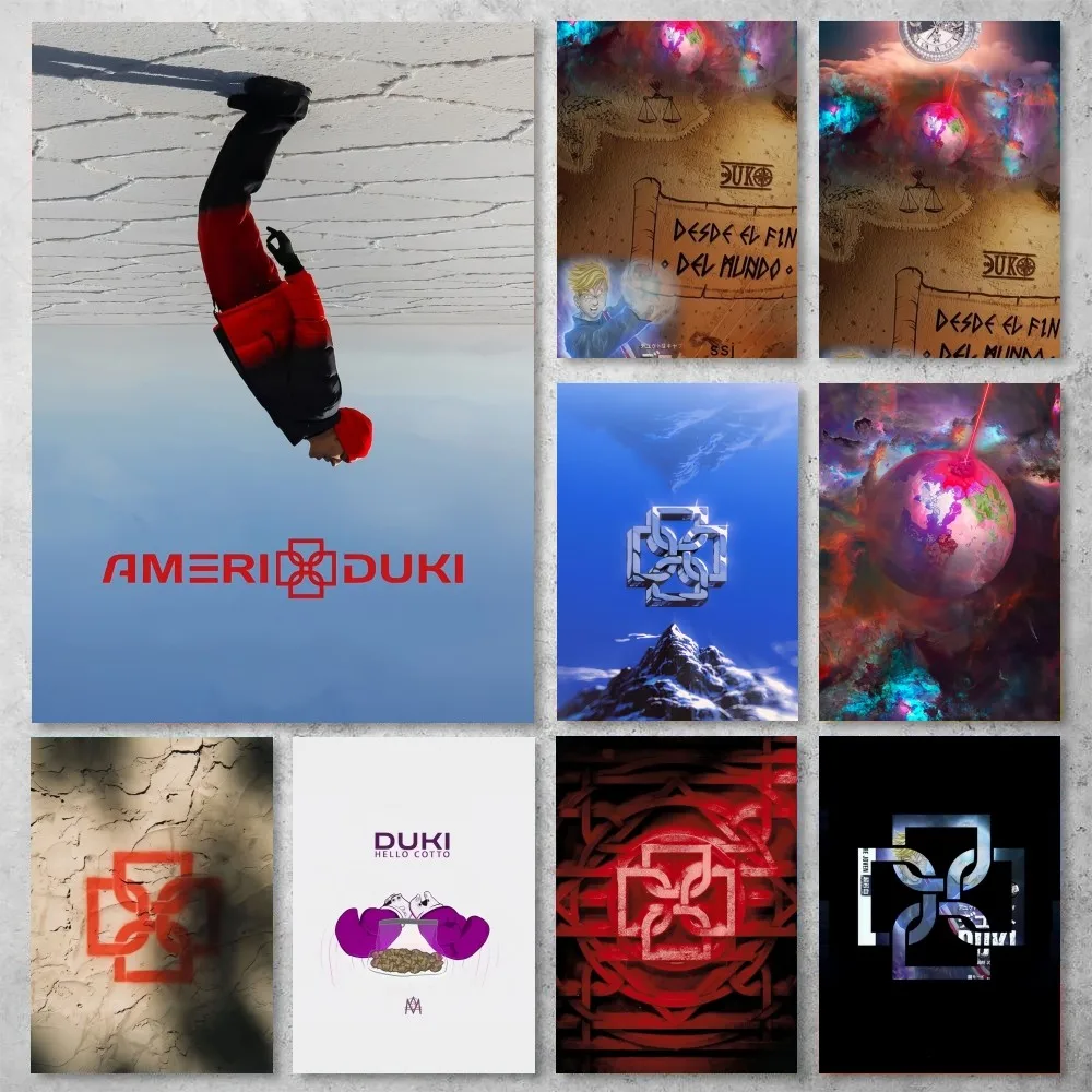 Duki Singer AMERI плакат галерея принты самоклеящиеся домашний декор украшения