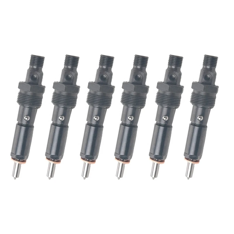 

6PCS New Common Rail Fuel Injectors For 6BT 4BT Diesel Engine 14MM 3929490 3357660 3283577 4948366 3802677