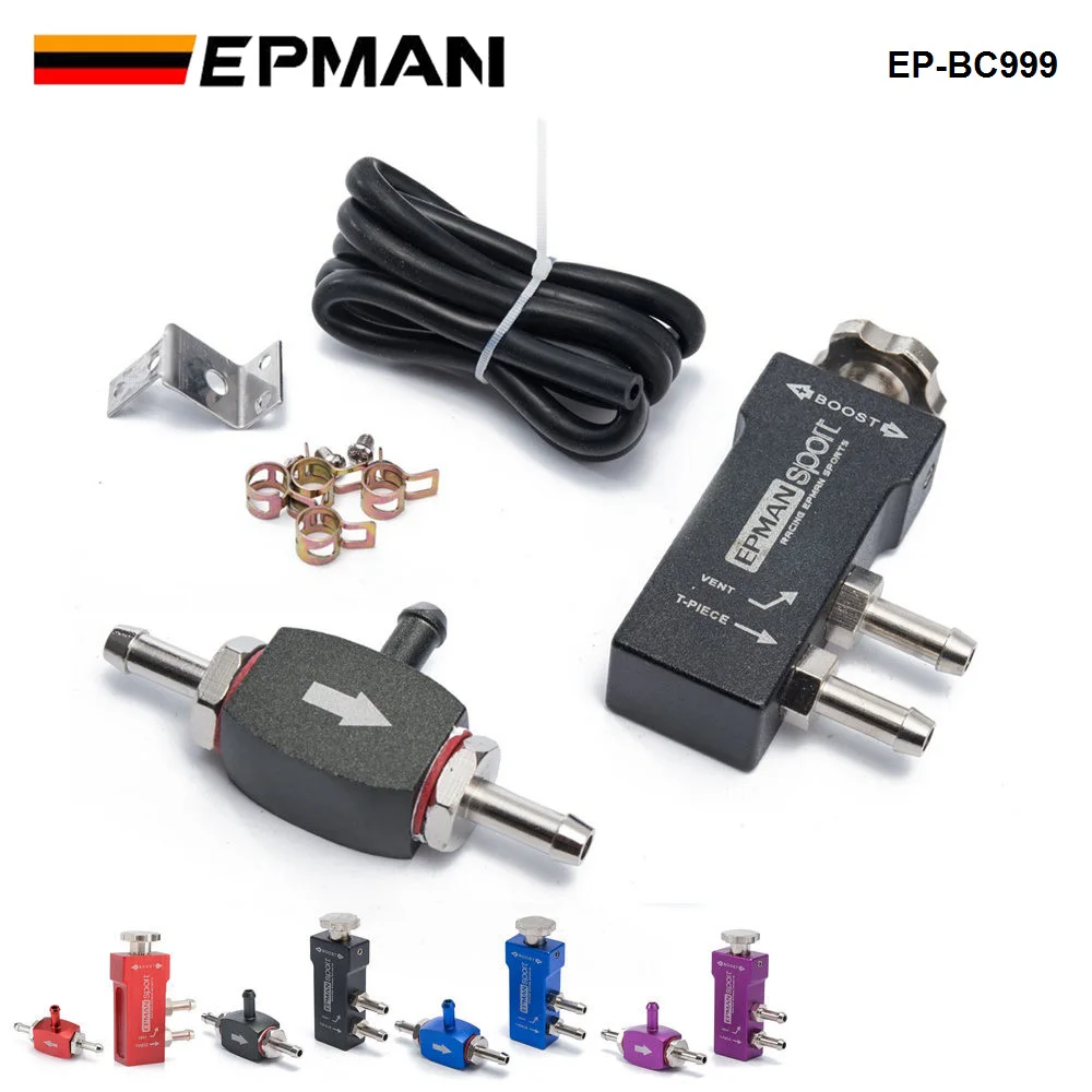 

EPMAN Universal 1-30psi In Cabin Boost Control Valve-Fits Any Turbo Car MBC (Color:Black,Blue,Purple,Red) For VW Golf 5 EP-BC999
