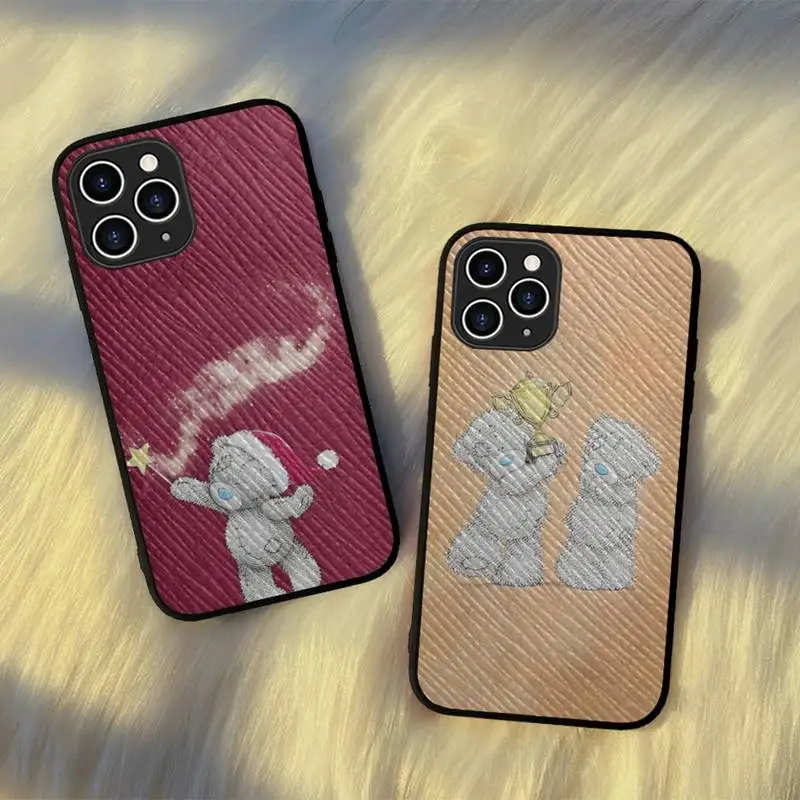 

Cute Tatty Teddy Phone Case Hard Leather Case for iPhone 11 12 13 Mini Pro Max 8 7 Plus SE 2020 X XR XS Coque