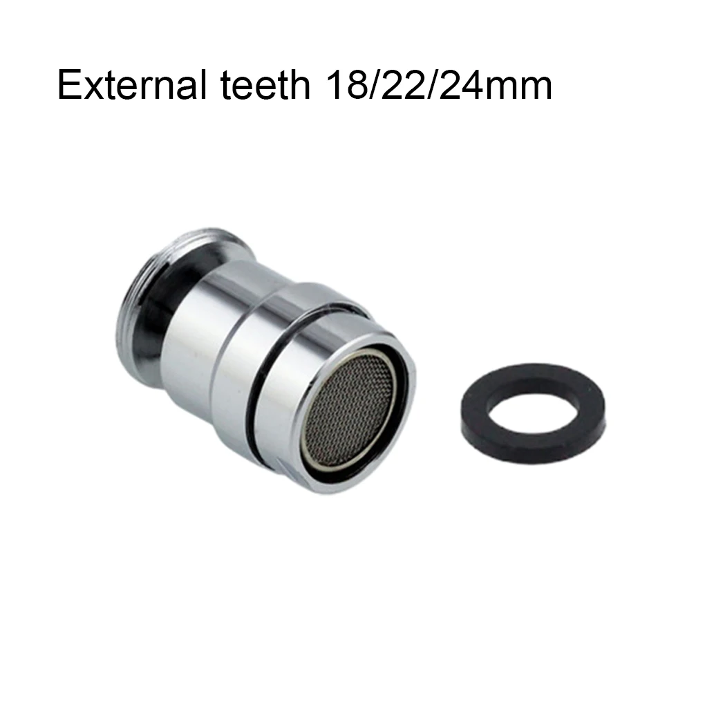 

Brass Faucet Adapter 18 22 24mm Swivel Aerator Tap Sink Nozzle Stainless Steel Mesh Bathroom Kitchen Tools 18mm