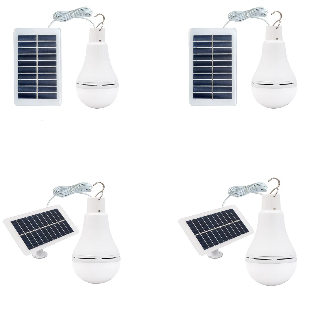 

Solar Light Emergency Lamp Yard Lighting Handy Installation Charging Hook